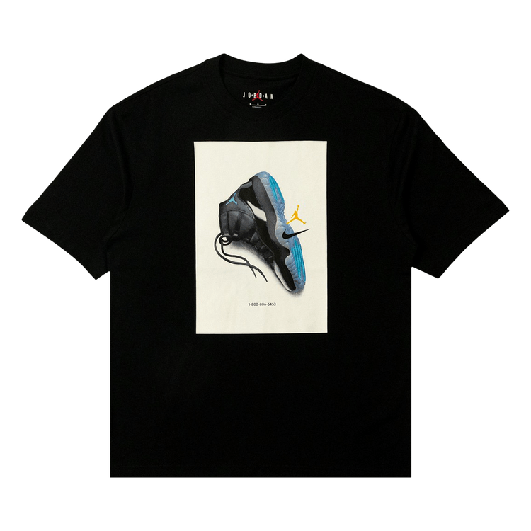 Air Jordan Brooklyn AJ11 Gamma Tee "Black"