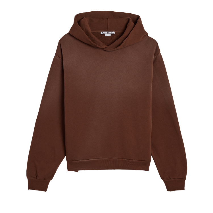 Acne Studios Logo Hooded Sweater "Chocolate Brown"