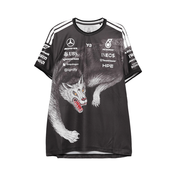 Y-3 F1 DRVR Short-Sleeve Jersey "Black"