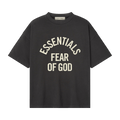 Fear of God Essentials Campus 90's Short-Sleeve Tee 'Faded Black'