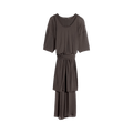 Lemaire Double Layer Dress "Brown"