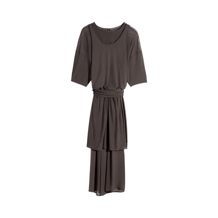 Lemaire Double Layer Dress "Brown"