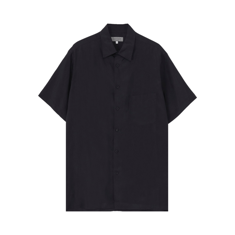Yohji Yamamoto Pour Homme Big Half Sleeve Shirt "Black"