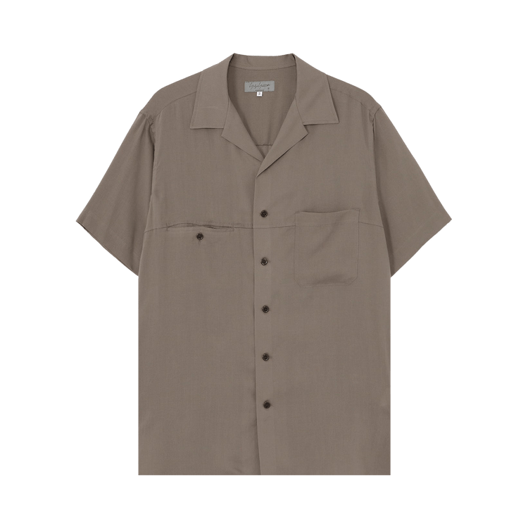 Yohji Yamamoto Pour Homme Panel Hawaiian Blouse "Beige"