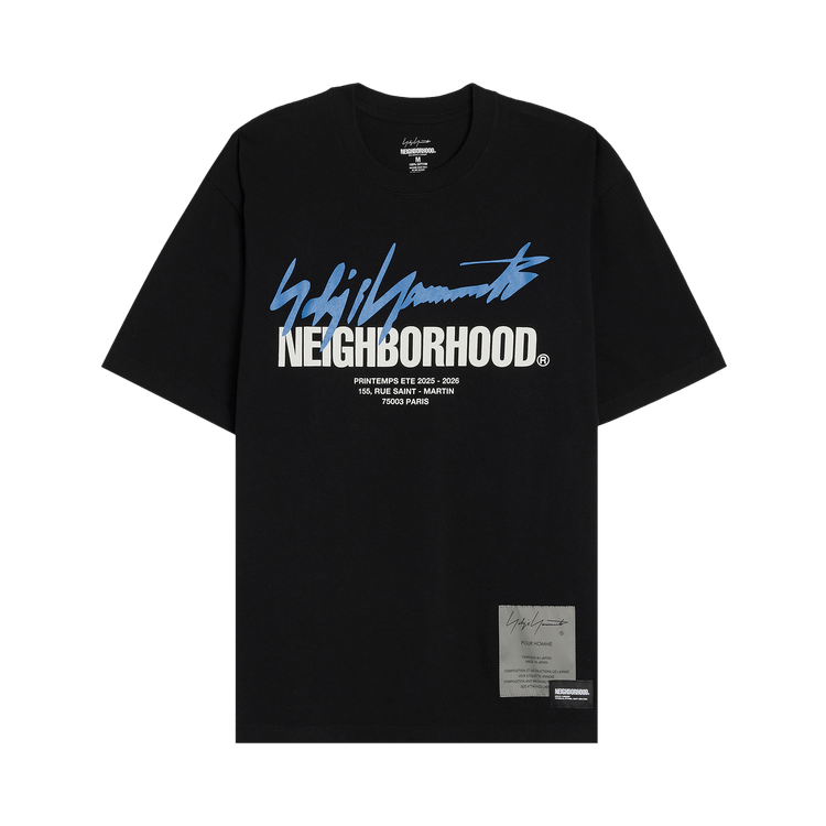 Yohji Yamamoto Pour Homme Short-Sleeve Tee 2 "Black"