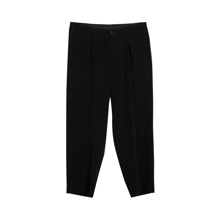 Yohji Yamamoto Pour Homme 1 Tuck Pants "Black"