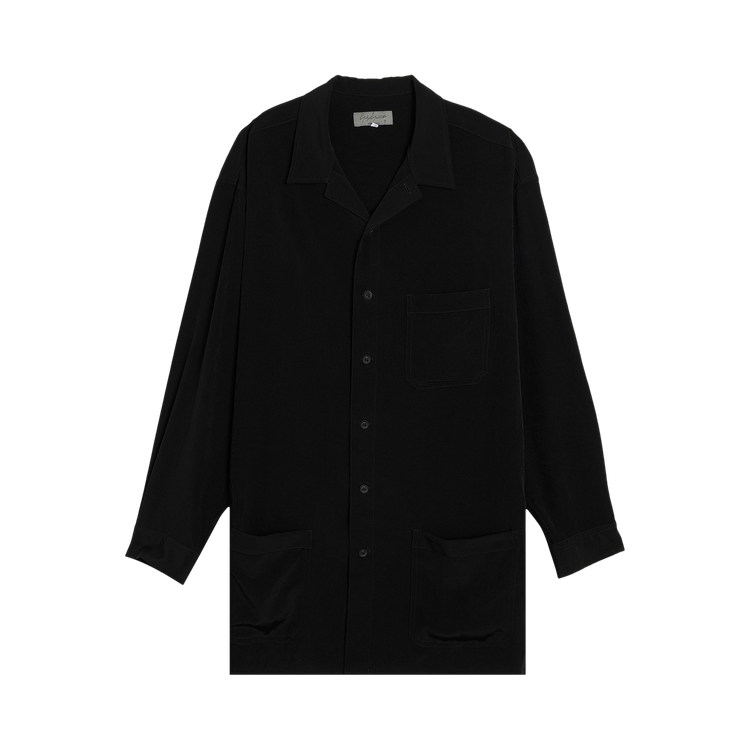 Yohji Yamamoto Pour Homme 3 Pocket Blouse "Black"