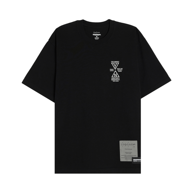 Yohji Yamamoto Pour Homme Short-Sleeve Tee 1 "Black"