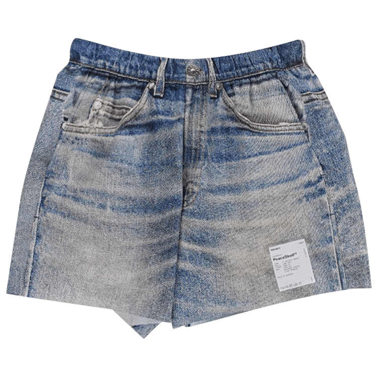 SATISFY PeaceShell 5 Unlined Short "Digital Denim"