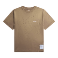 SATISFY MothTech Small Logo T-Shirt "Sun Bleached Falcon"