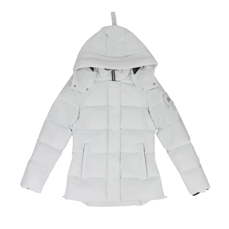 Moose Knuckles Cloud 3Q Shearling Puffer Jacket "Grey"