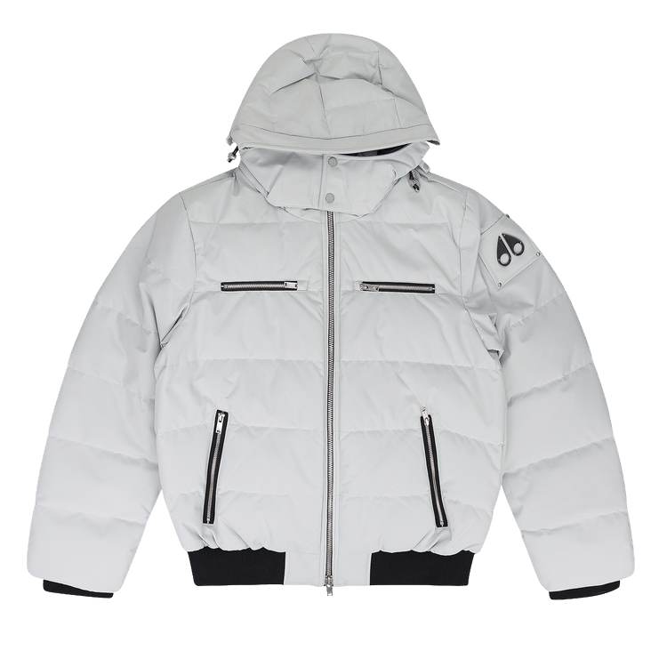 Moose Knuckles Cloud Neoshear Bomber Jacket "Grey"