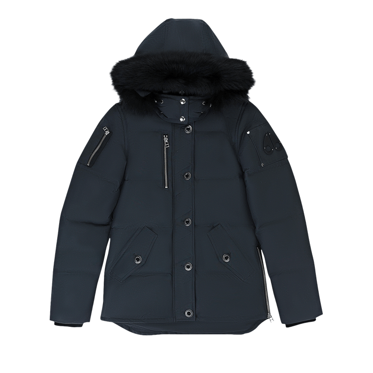Moose Knuckles 3Q Puffer Jacket "Granite/Black"