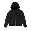Moose Knuckles Parsons Bunny Monogram Print Hoodie "Black"