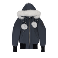 Moose Knuckles Debbie Bomber Jacket "Granite/Natural"