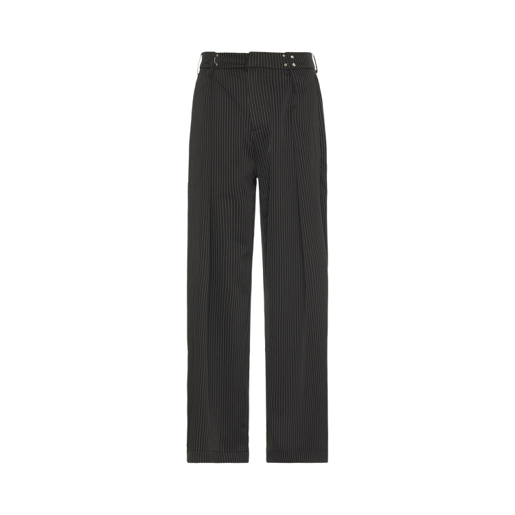 Basketcase Gallery Caldwell Pinstripe Shorts "Black"