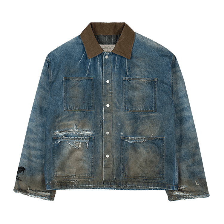 Basketcase Gallery Haystack Denim Jacket "Washed Blue"