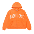 Basketcase Gallery Dweller Zip Up Hoodie "Orange"