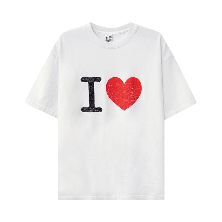 Basketcase Gallery I Heart T-Shirt "White"