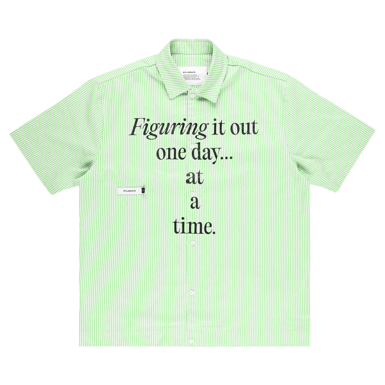 Students Golf Reymon Oxford Shirt "Peapod"