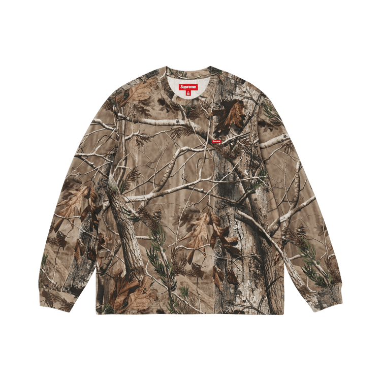Supreme Small Box Long-Sleeve Tee "Realtree AP Camo"