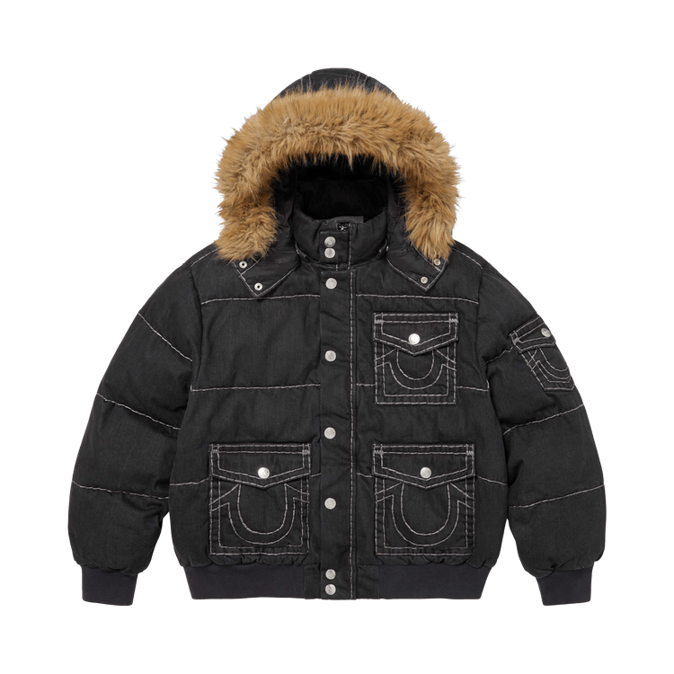 Supreme x True Religion Puffer Jacket "Black"