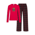SKIMS x Cactus Plant Flea Market Sleep Flannel Pant Set "Red Bear Print"