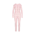 SKIMS x Cactus Plant Flea Market Plush Pointelle Onesie "Cherry Blossom Snow Print"