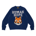 Human Made x j-hope Human Hope Low Gauge Knit "Navy"