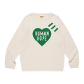 Human Made x j-hope Human Hope Heart Knit Sweater "White"