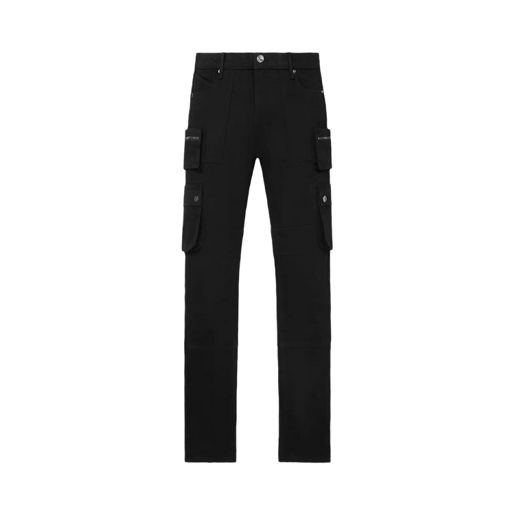 RtA Slate Cargo Skinny Jeans "Black"