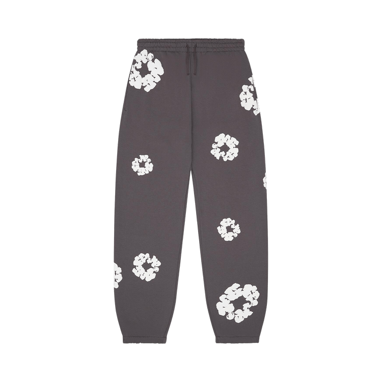 Denim Tears Cotton Wreath Sweatpants "Charcoal"