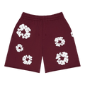 Denim Tears Cotton Wreath Sweatshorts "Burgundy"