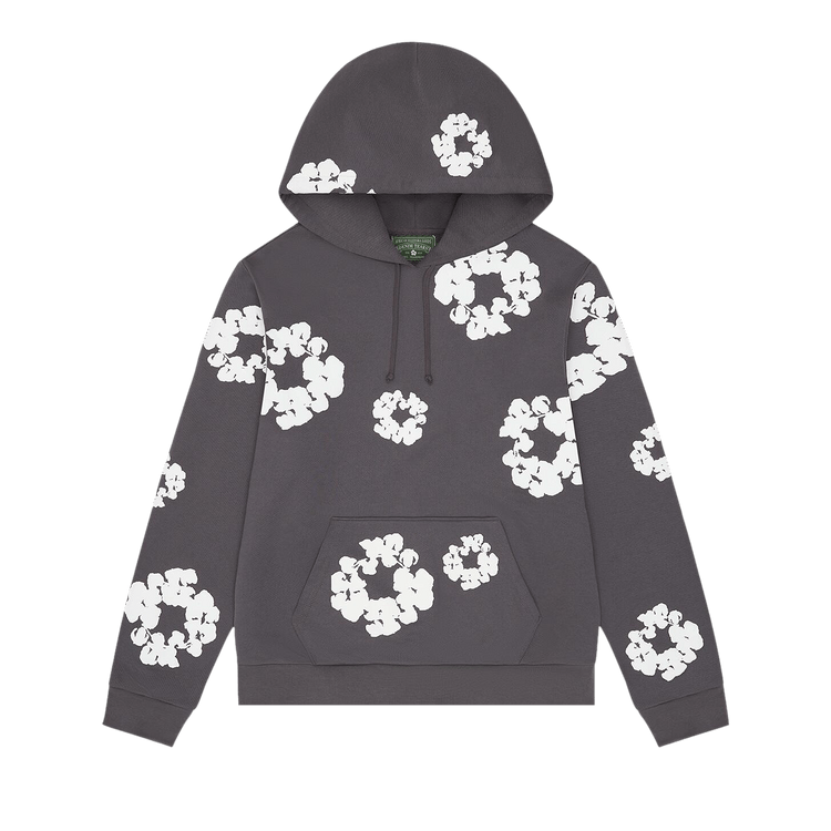 Denim Tears Cotton Wreath Hoodie "Charcoal"