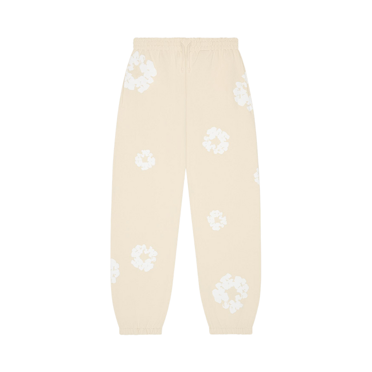 Denim Tears Cotton Wreath Sweatpants "Oatmeal"