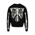 Market Skelly Sweater "Black/White"