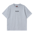 Pleasures Cut Here Heavyweight Shirt "Heather Grey"