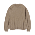Auralee Baby Cashmere Knitwear "Natural Brown"