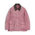 Auralee Organic Cotton Duck Blouson Jacket "Faded Burgundy"