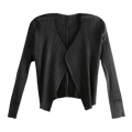 Pleats Please Issey Miyake Cardigan "Black"