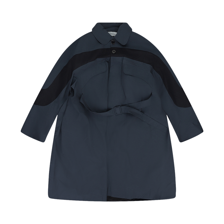 Kiko Kostadinov Louisville Long Belted Coat "Grey"