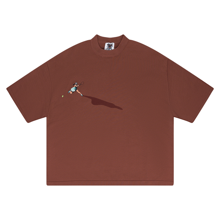 HOUSE OF ERRORS Knitted Tennis T-Shirt "Red"