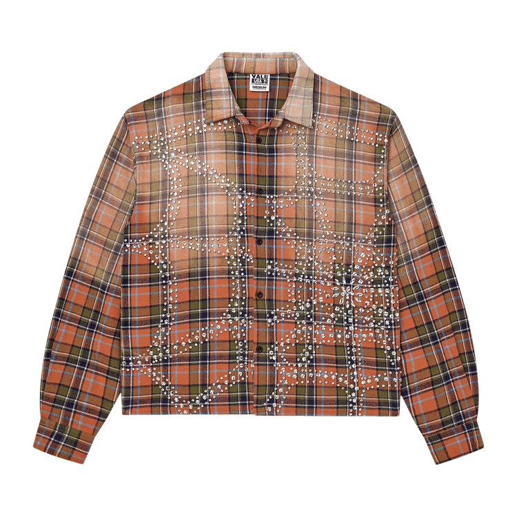 Vale Forever Pumpkin Patch Flannel "Orange/Green"