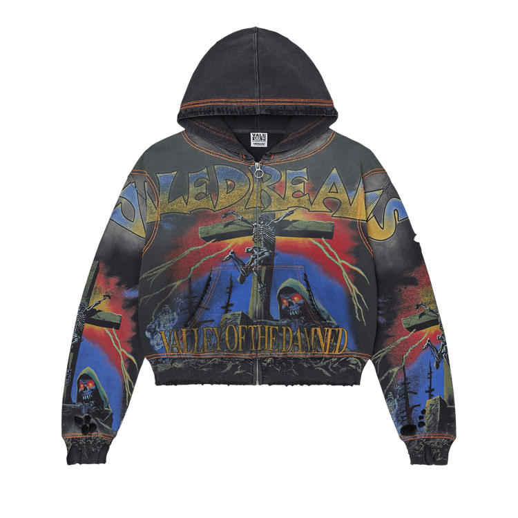 Vale Forever Damned Big Zip Up "Black"
