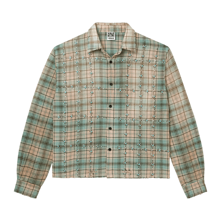 Vale Forever Little Gems Flannel "Green"