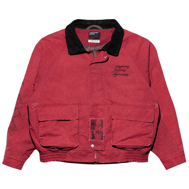Enfants Riches Déprimés Constructivist Hunting Jacket "Faded Red"