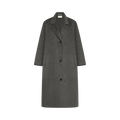 The Row Gustaf Coat "Grey Cobalt"