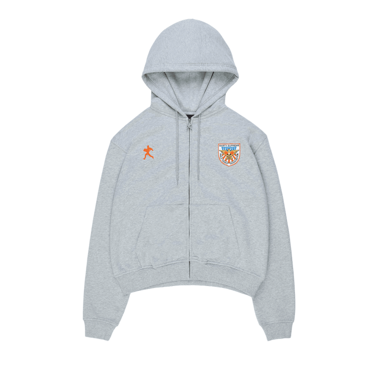 Nahmias x Marty Supreme Zip-Up Hoodie "Grey"