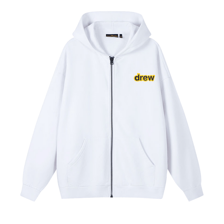 Drew House Sherman Zip-Up Hoodie "Off White"