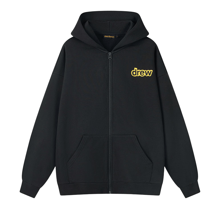 Drew House Sherman Zip-Up Hoodie "Black"